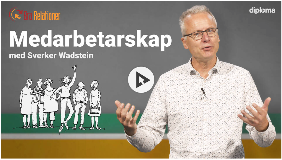 En digital utbildning med Sverker Wadstein kring medarbetarskap
